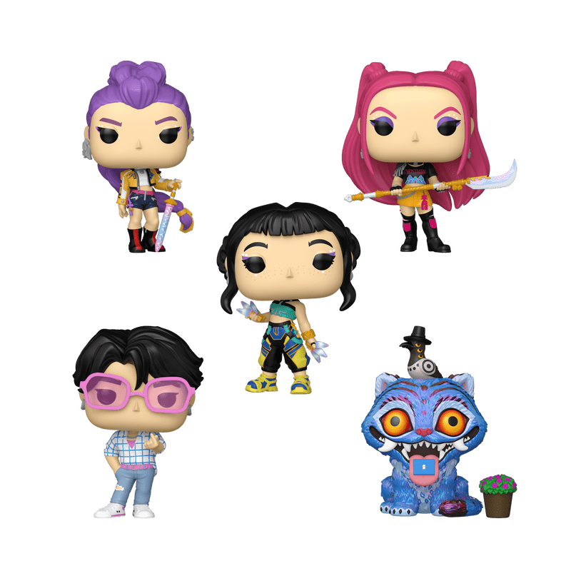 Funko Pop KPop Demon Hunters series bundle