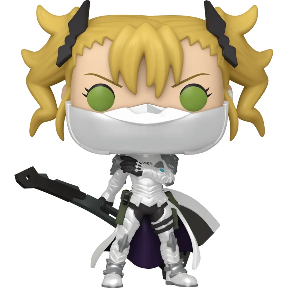Funko Pop Kikoru Shinomiya 2624 Numbers Weapon 4 Suit fuera de caja con hacha y capa, fondo blanco