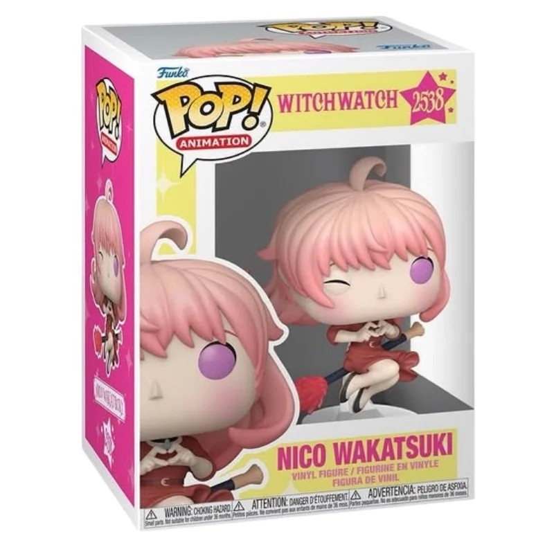Funko Pop Nico Wakatsuki 2538 Witch Watch en caja ventana Funko Pop Nico Wakatsuki 2538 Witch Watch en caja ventana